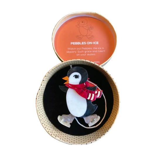 Pre Loved: Erstwilder - 'Pebbles-On Ice' Brooch