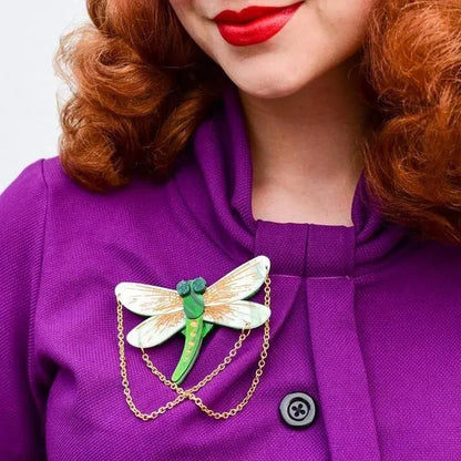 Pre Loved: Erstwilder - 'As The Dragon Flies' Brooch