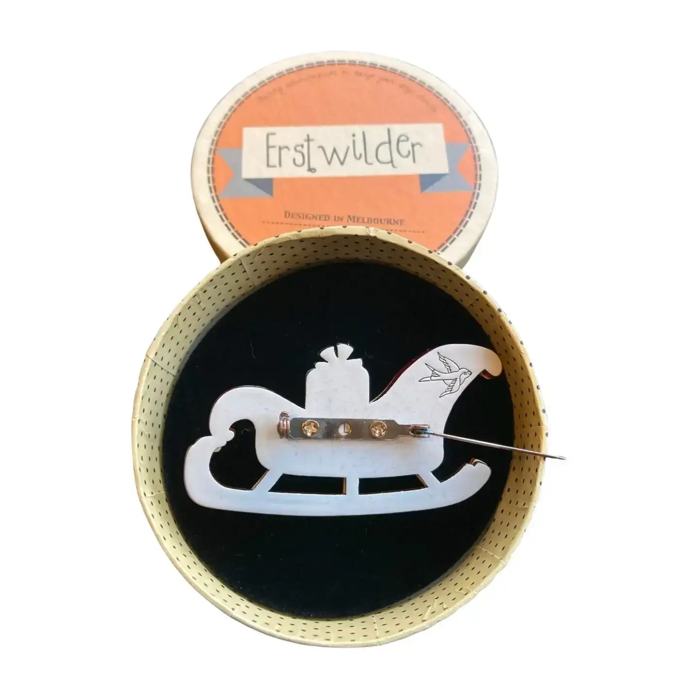 Pre Loved: Erstwilder - 'Jingle Bells' Brooch