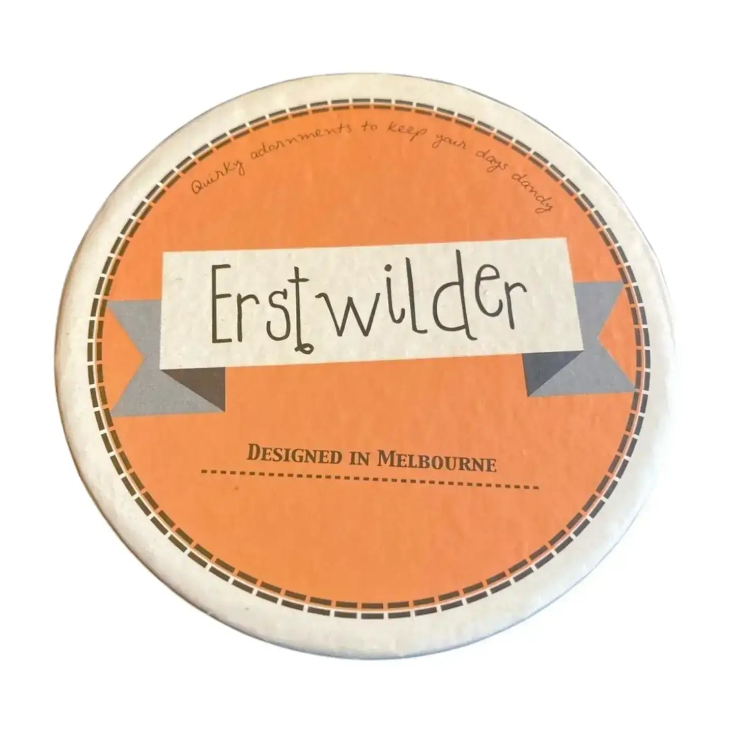 Erstwilder - 'Glazed Ham' Brooch