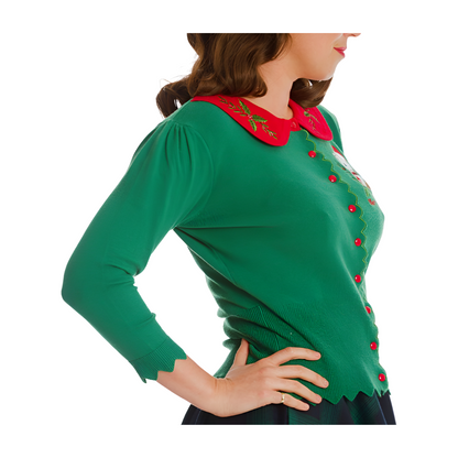 Merry Catmus Christmas Cardigan by 'Banned Retro'