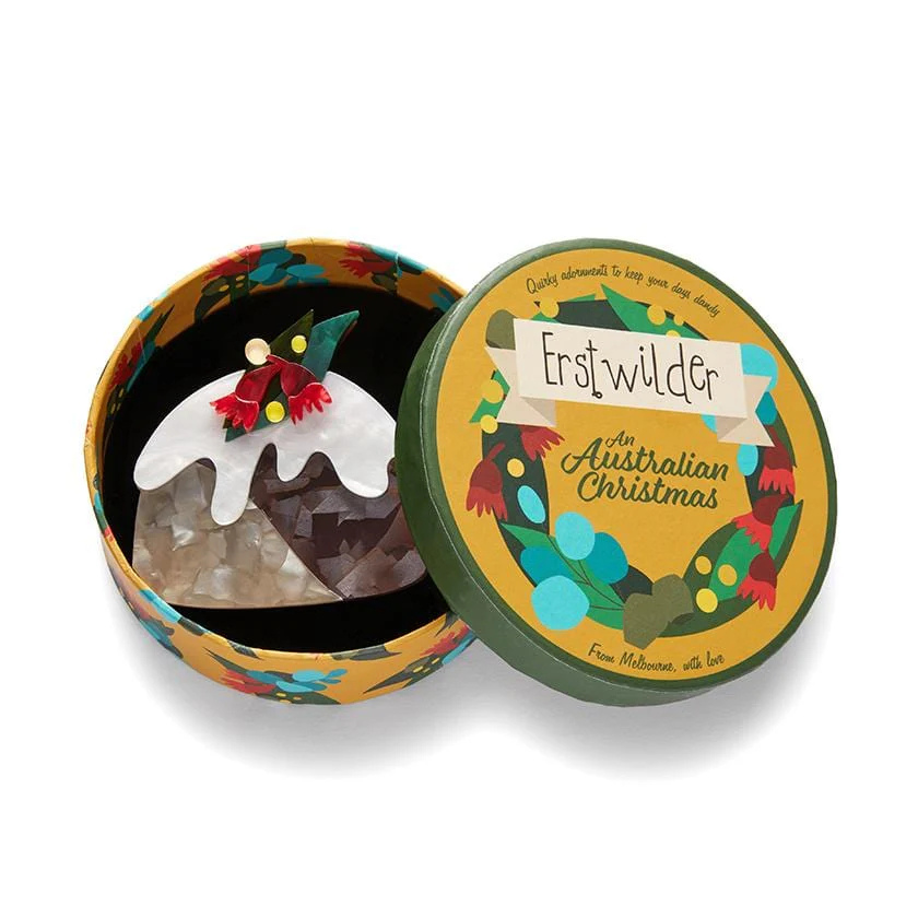 Pre Loved: Erstwilder - 'The Good Pud' Brooch