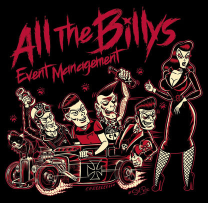 'All The Billys' - Classic Tee - Dame + the Devil Emporium dameandthedevilemporium.com Mens Classic T-Shirt