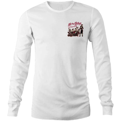 'All The Billys' - Mens Long Sleeve T-Shirt - Dame + the Devil Emporium