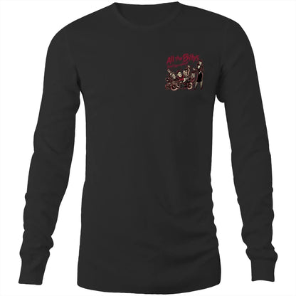 'All The Billys' - Mens Long Sleeve T-Shirt - Dame + the Devil Emporium