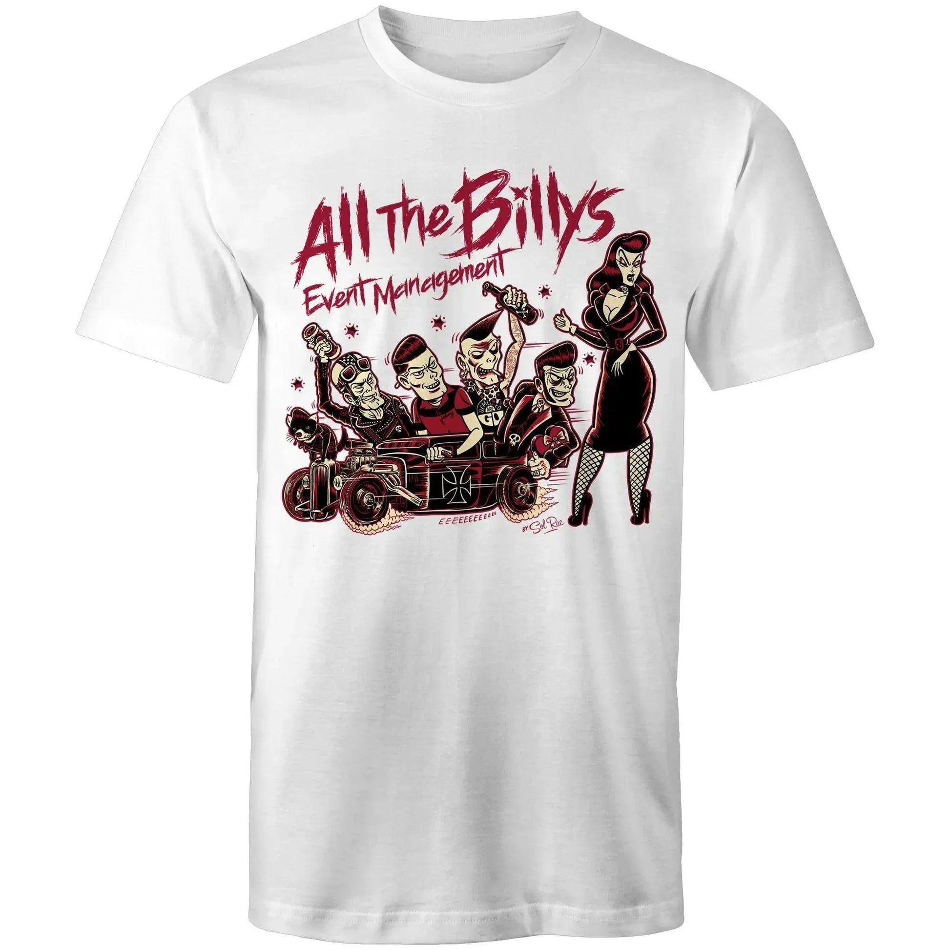 'All The Billys' - Mens T-Shirt - Dame + the Devil Emporium dameandthedevilemporium.com Mens T-Shirt