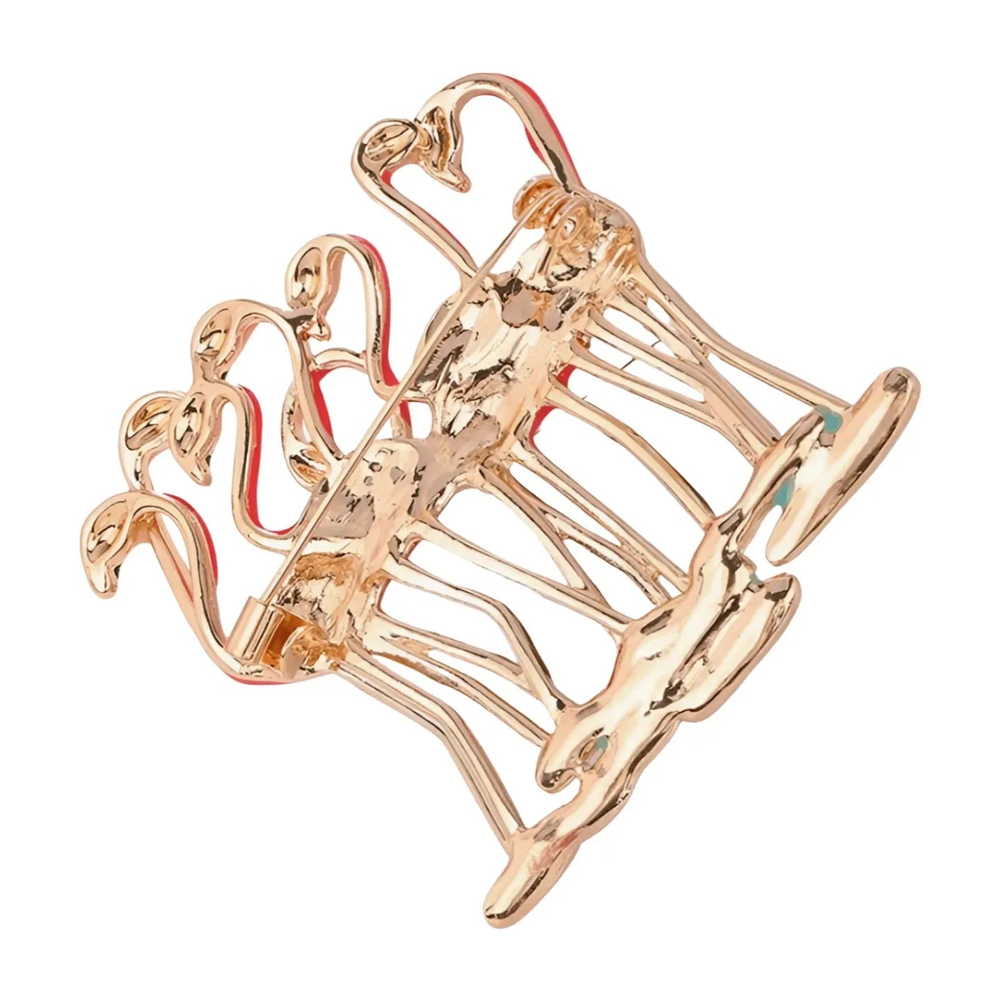 'Dame + the Devil' Flamingo Fandango Brooch - Dame + the Devil Emporium