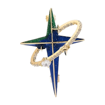 'Dame + the Devil' Orbit Brooch - Dame + the Devil Emporium