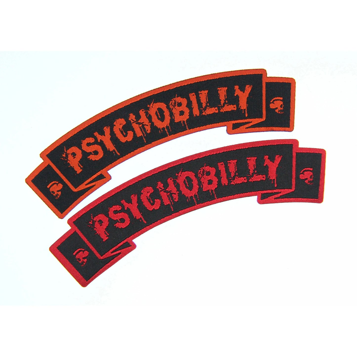 Psychobilly Ribbon - Dame + the Devil Emporium dameandthedevilemporium.com Patches