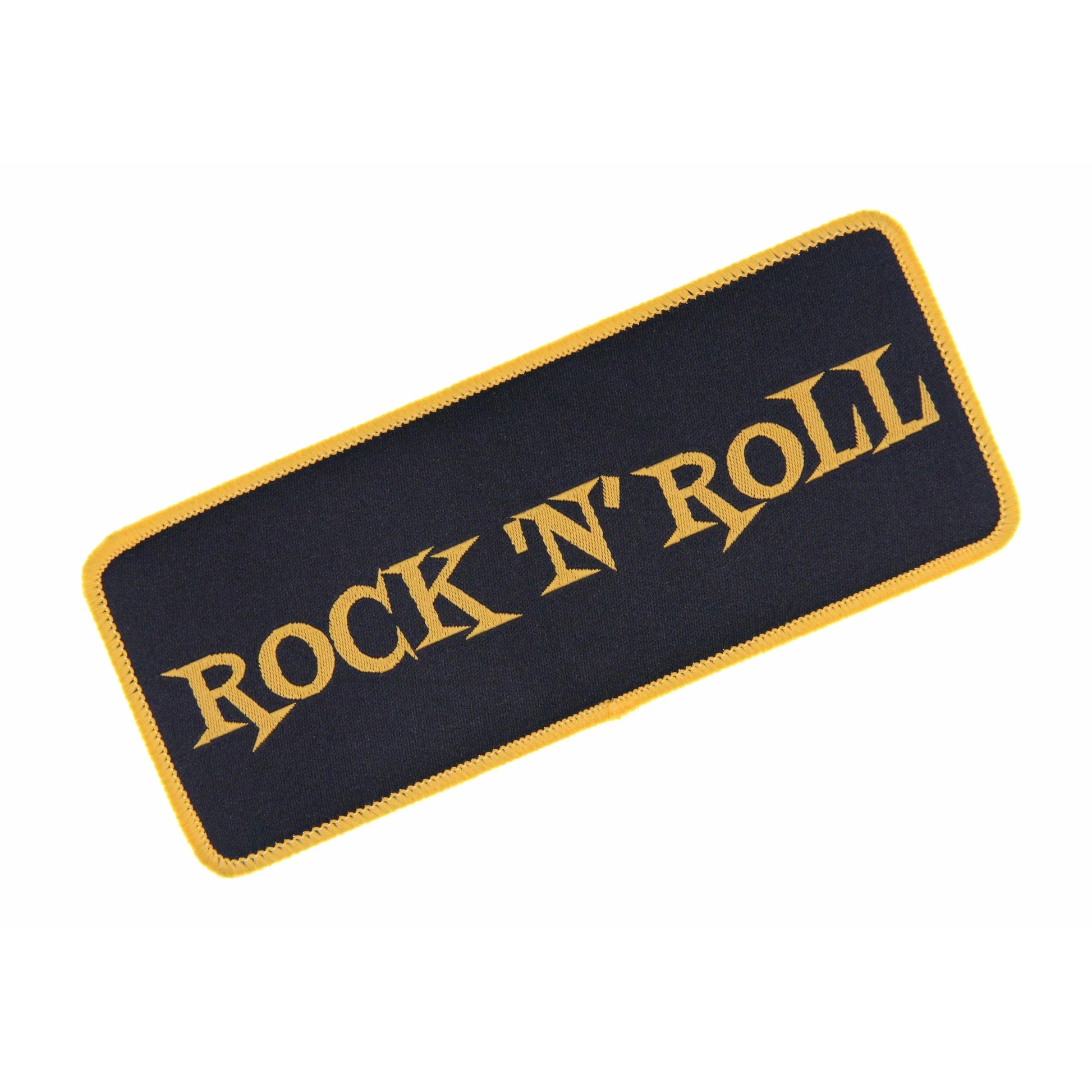 Rock 'n' Roll Rectangular Patch - Dame + the Devil Emporium dameandthedevilemporium.com Patches