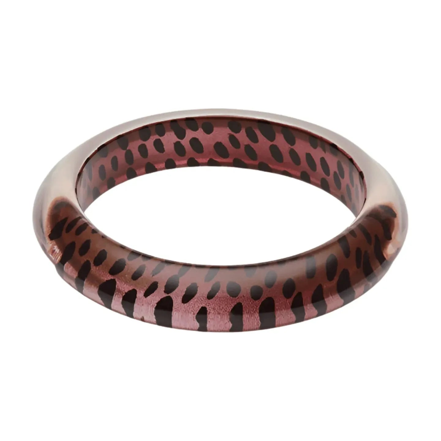 Brown Leopard Bangle - Dame + the Devil Emporium dameandthedevilemporium.com Bangle