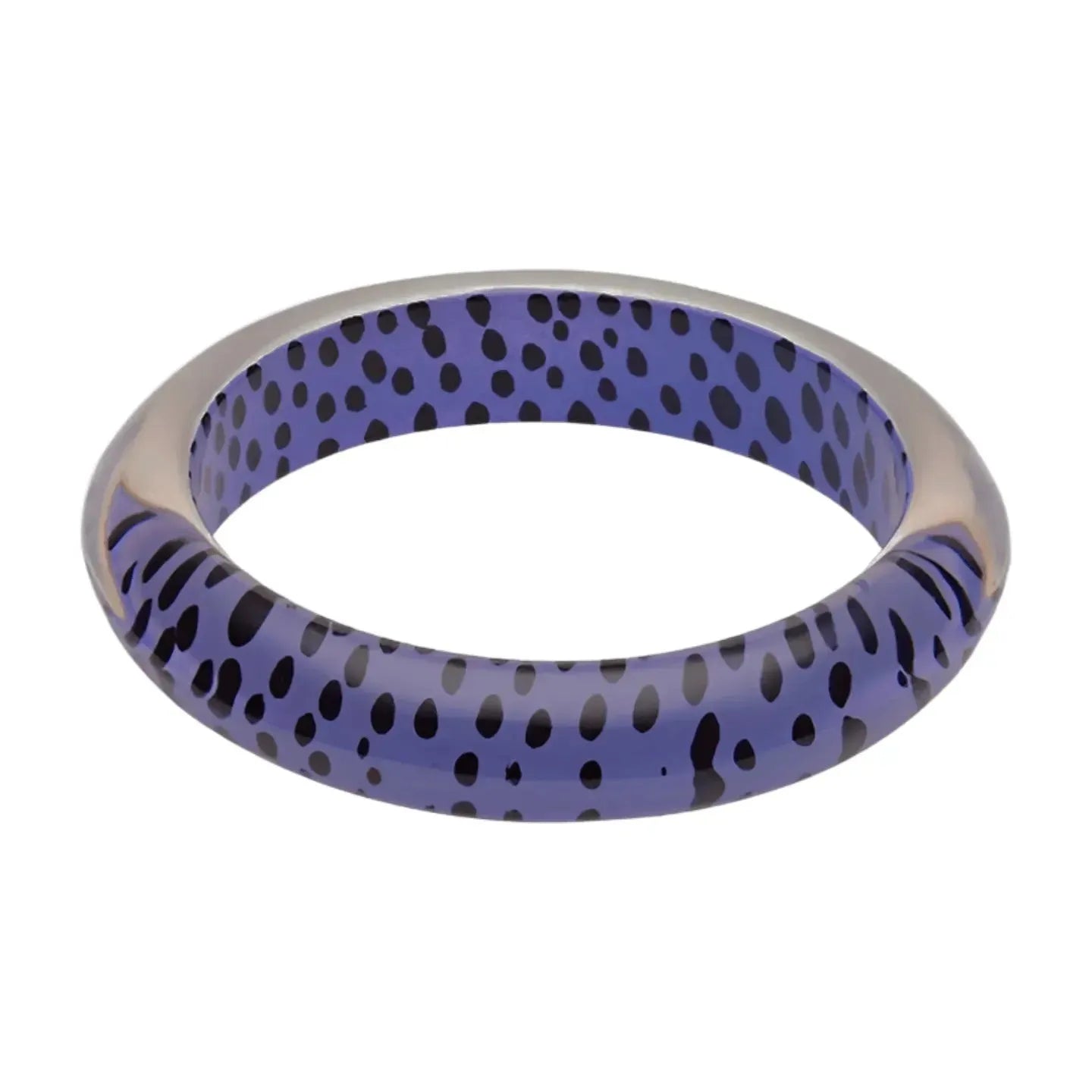 Grape Leopard Bangle - Dame + the Devil Emporium dameandthedevilemporium.com Bangle