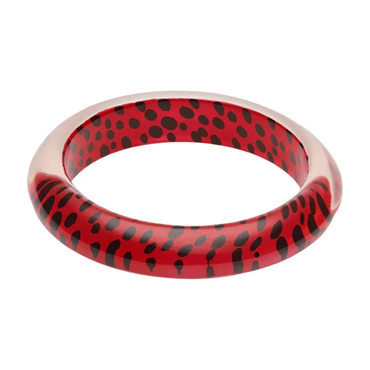 Red Leopard Bangle - Dame + the Devil Emporium dameandthedevilemporium.com Bangle